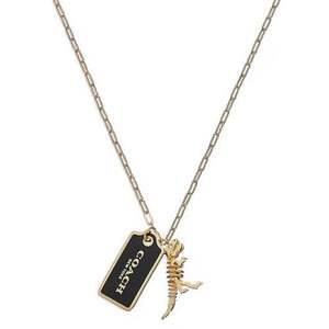Hangtag Rexy Charm Pendant Necklace