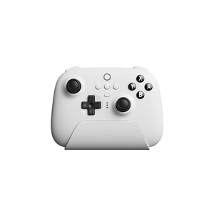 8BitDo - Ultimate Bluetooth Controller for Switch and Windows with Charging Dock - White