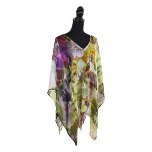 Hennesey Floral Poncho