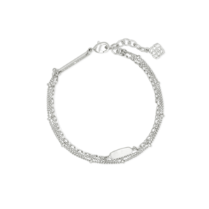Kendra Scott Fern Multi Strand Bracelet in Bright Silver