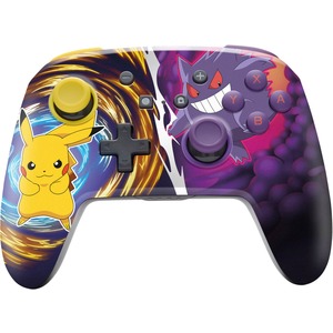 PowerA Enhanced Wireless Controller for Nintendo Switch - Pikachu vs. Gengar - Pikachu vs. Gengar