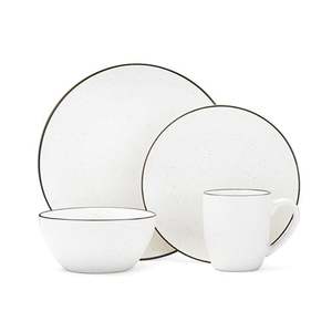 Gourmet Basics Juliana Cream 16pc Dinnerware Set