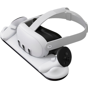 Insignia⢠- Charge Station for Meta Quest 3 - White