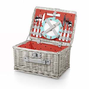 Catalina Picnic Basket Set Watermelon